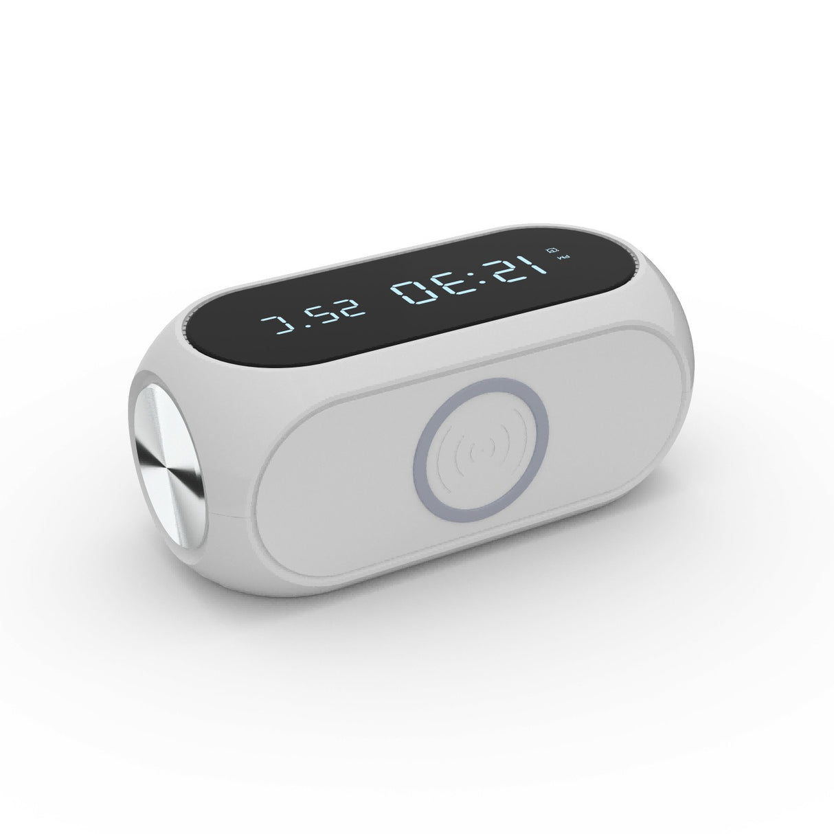 15W wireless charging clock alarm thermometer wireless charging time display wireless charging - V.I.P Digital Presence