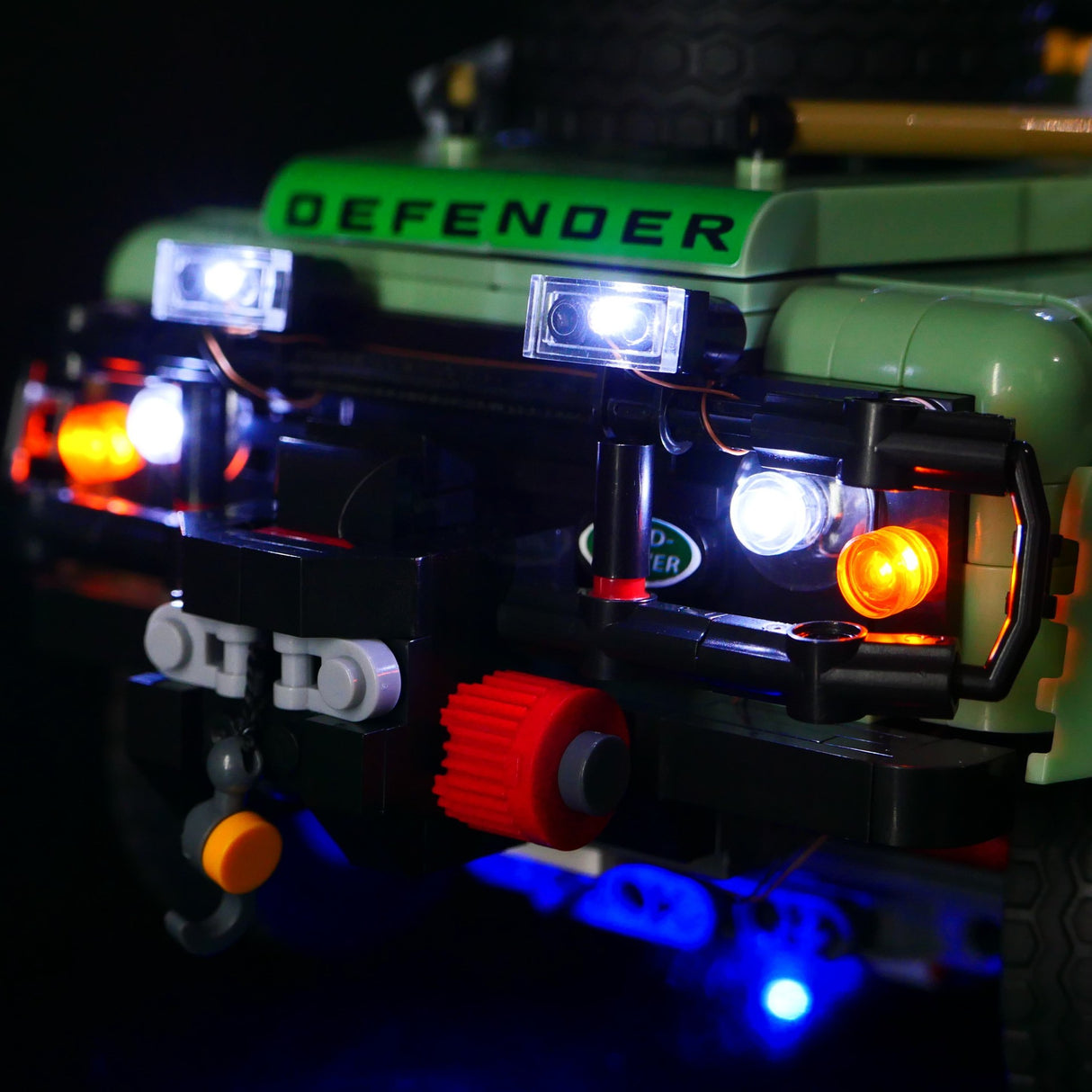 DIY building block lighting suitable for LEGO 10317 Land Rover Defender off-road vehicle building block remote control LED lights - V.I.P Digital Presence