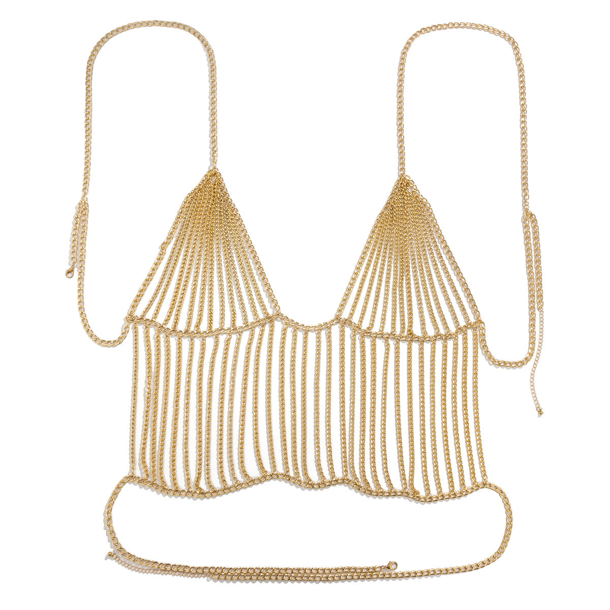 Sexy Multi layer Chain Tassel Body Chain Street Photography Personalized Nightclub Style Performance Clothing Accessories - V.I.P Digital Presence