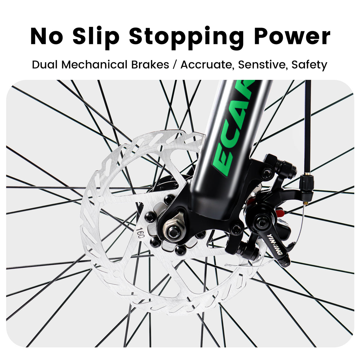 A2660 Ecarpat Mountain Bike 26 inch wheels, carbon steel frame disc brake thumb shift front fork rear shock absorber bike - V.I.P Digital Presence