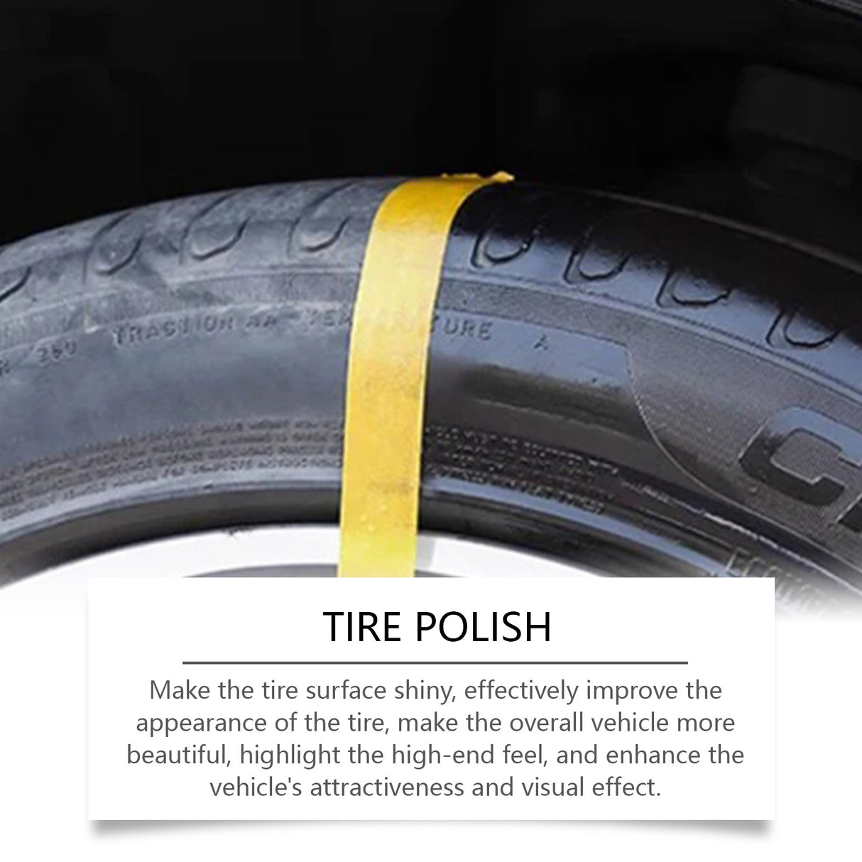 Automobile Tire Polishing Paste, Tire Cleaning, Rust Removal, Polishing, Brightening And Anti-Stain Wheel Retreading Paste - V.I.P Digital Presence