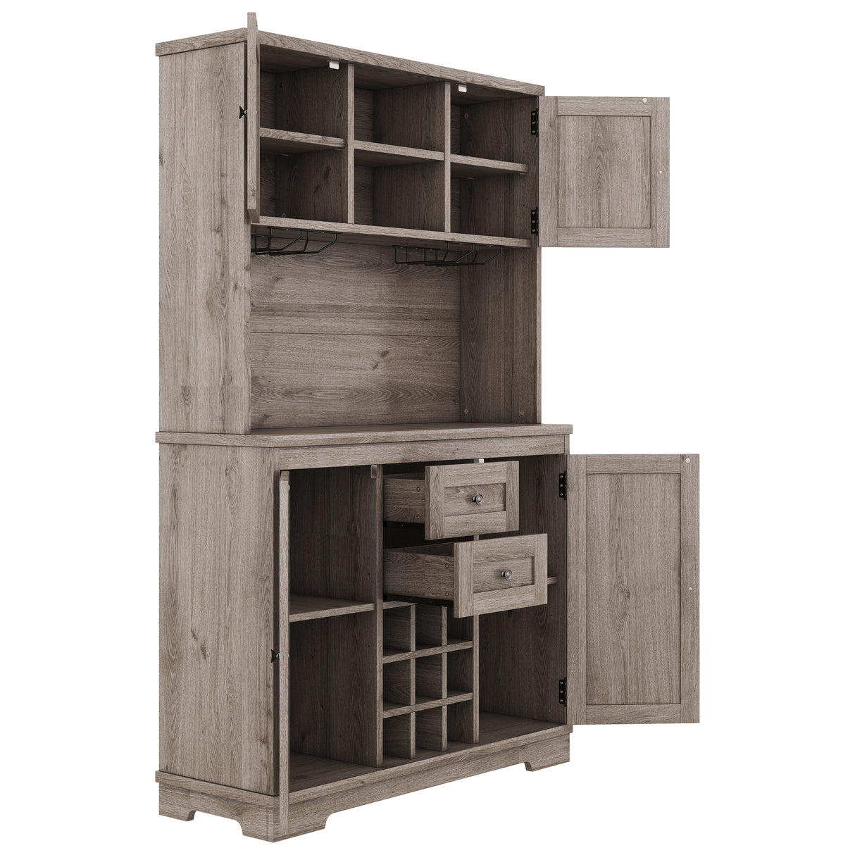 Coffee bar cabinets, kitchen cabinets with storage rooms, farmhouse wine cabinets with drawer racks and cabinets, dining cabinet - V.I.P Digital Presence