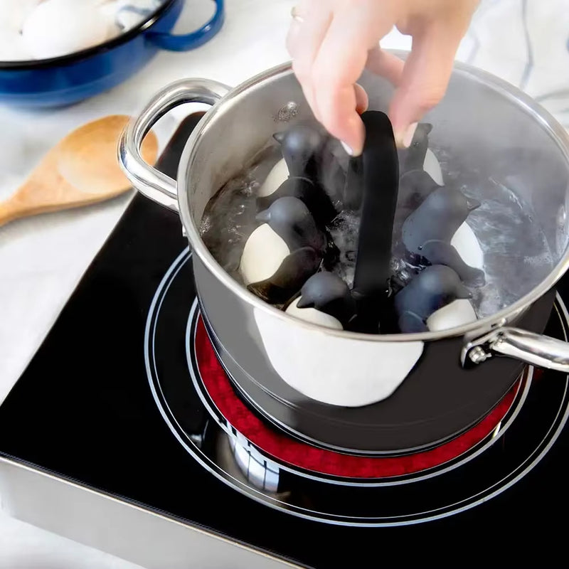 Penguin - Shaped Egg Cooker Multifunctional Egg Cooker & Fridge Storage Holder - V.I.P Digital Presence