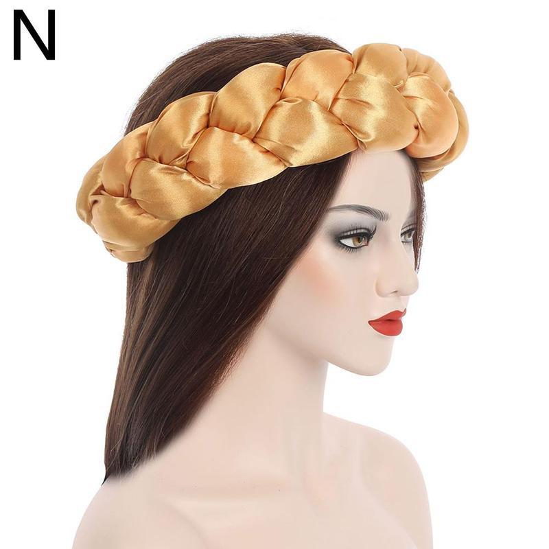 New Fashion Candy Color Women Braids Headbands Elastic Headwear Hair African Female Turban Bands Accessories Bandana Bandag L8y4 - V.I.P Digital Presence