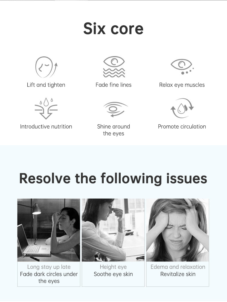 Led Red Light Therapy Device Anti-aging Micro-current Ems Eye Massager 3d Eye Vibration For Eye Wrinkle Dark Circle Remova - V.I.P Digital Presence