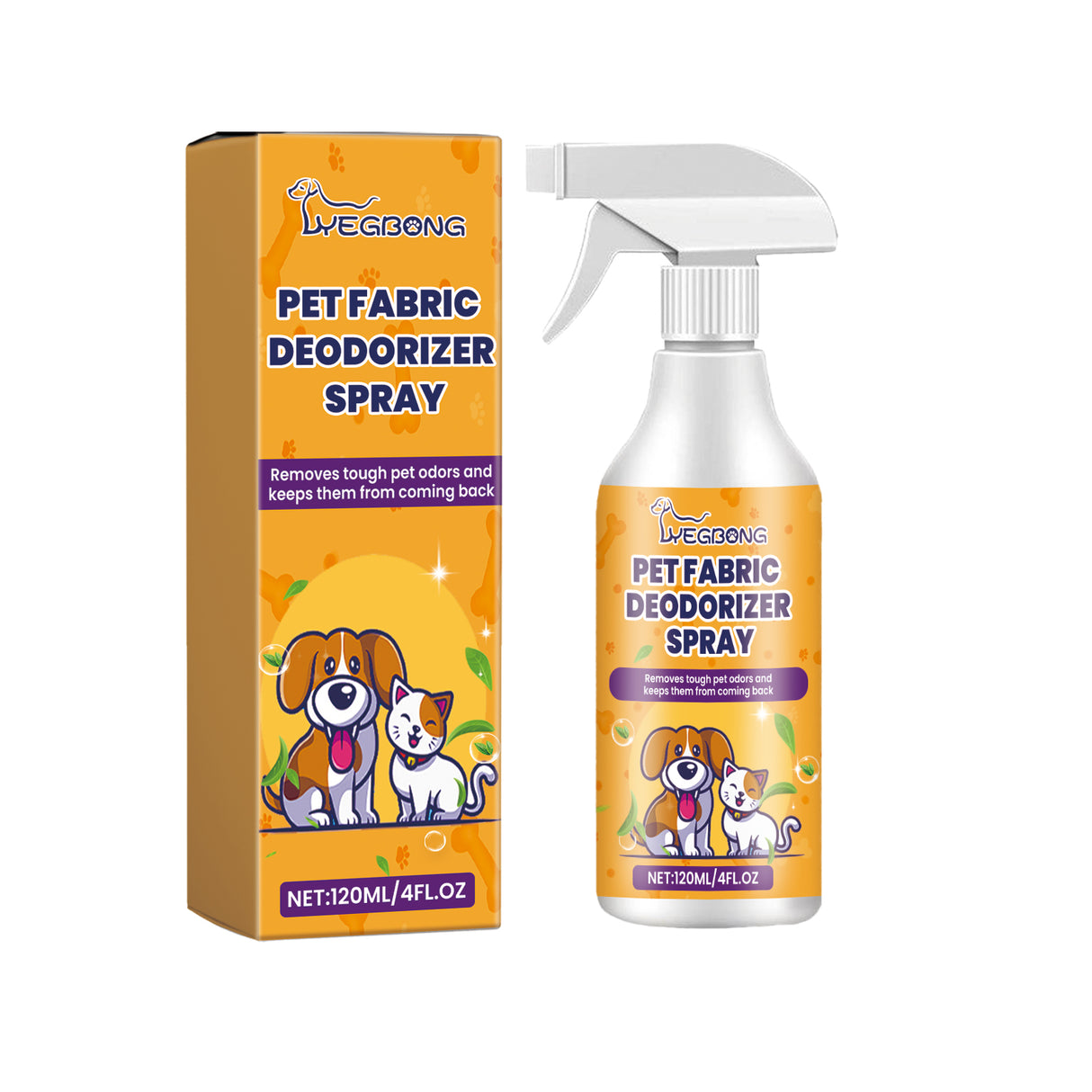 Pet Fabric Deodorizer Spray, Fresh Air Clean Pet Odors Indoor Air Fresh Long-Lasting Deodorant - V.I.P Digital Presence