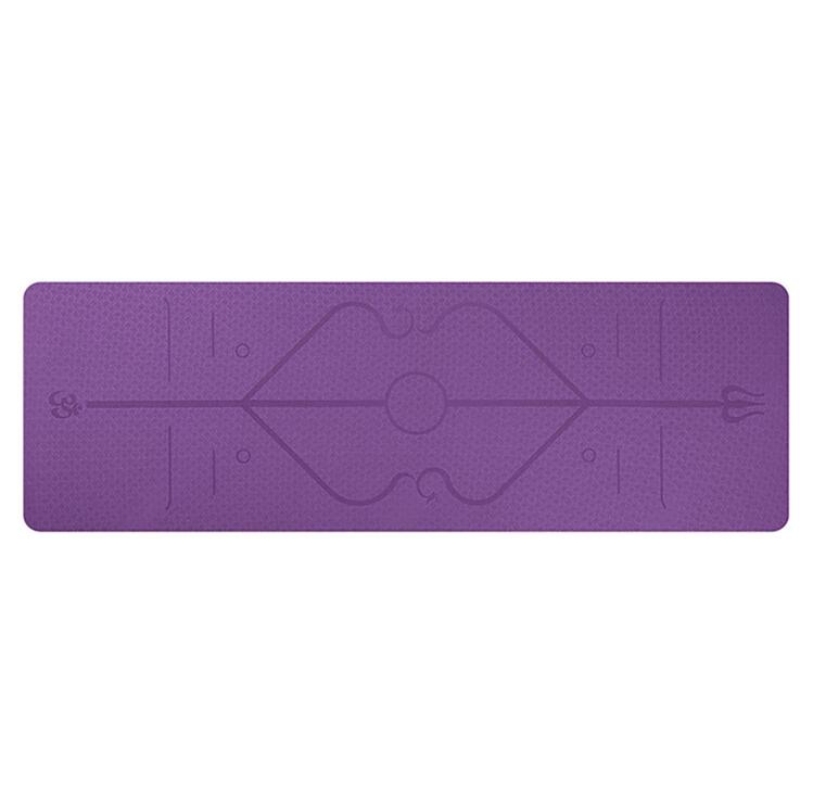 1830*610*6mm TPE Yoga Mat with Position Line Non Slip Carpet Mat For Beginner Environmental Fitness Gymnastics Mats - V.I.P Digital Presence