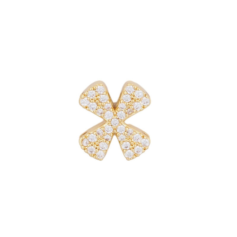 Fashion English 26 letter single pendant gold DIY bracelet necklace accessories - V.I.P Digital Presence