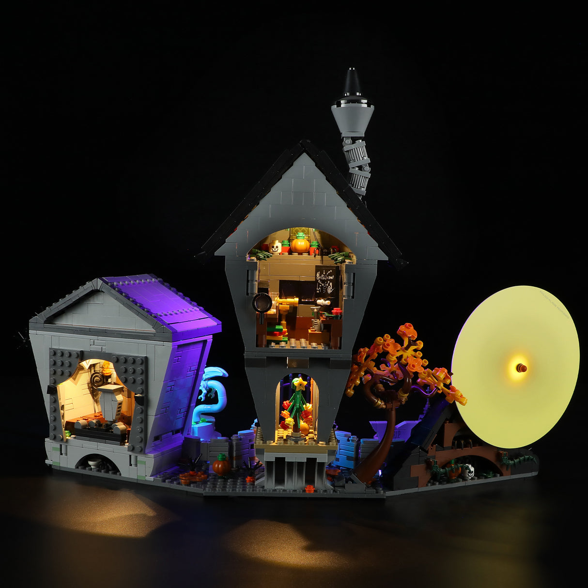 Compatible with LEGO 21351 Christmas Horror Night Building Blocks, LED Lighting, Winter Christmas Series Column lighting - V.I.P Digital Presence