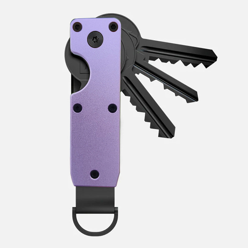 Keychain metal keychain aluminum alloy key storage keyclip - V.I.P Digital Presence