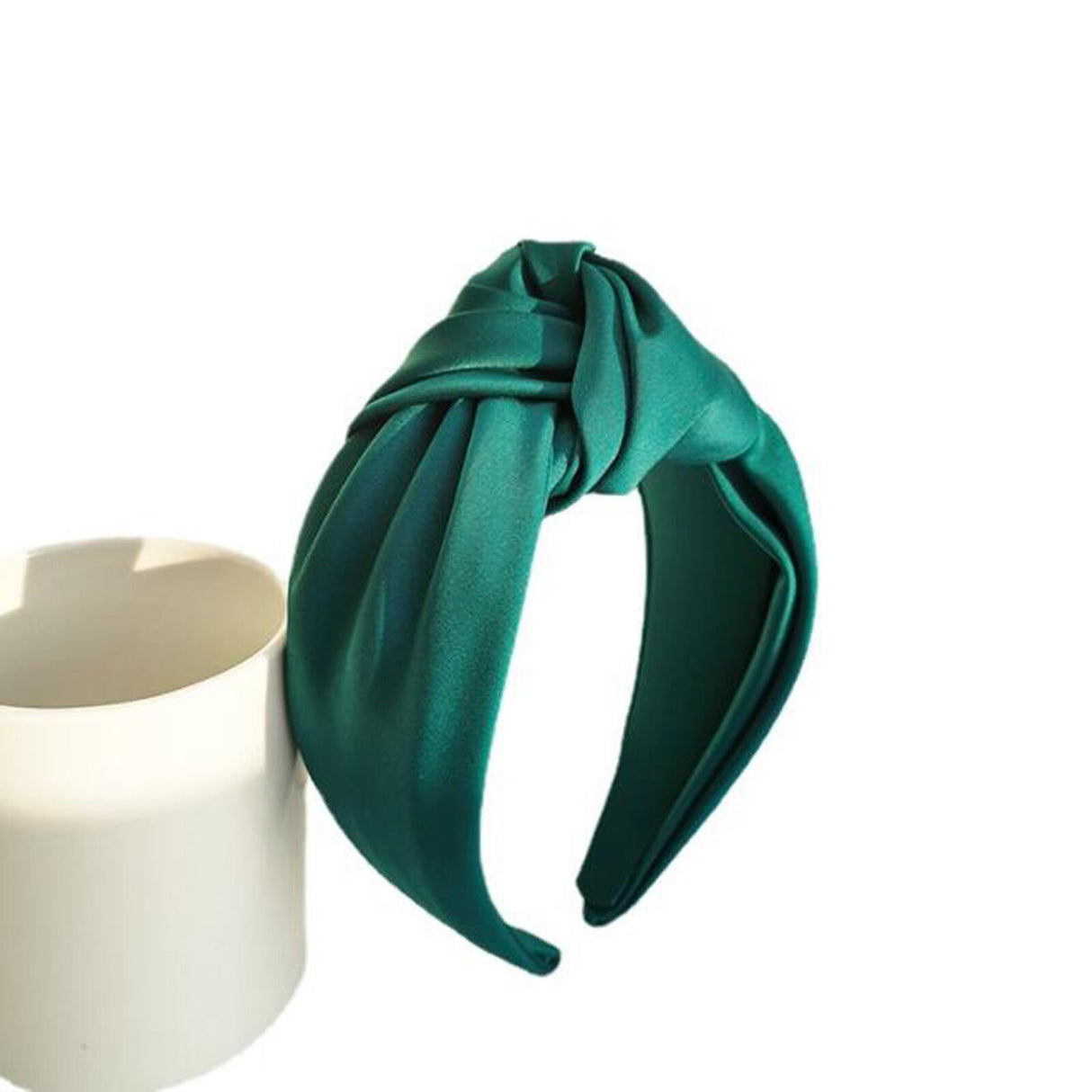 New Fashion Women Headband Adult Wide Side Solid Color Hairband Center Knot Turban Casual Hair Accessories Wholesale - V.I.P Digital Presence