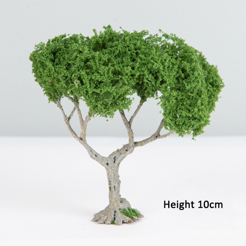 Landscape sand table model tree mini handmade micro landscape scene wire flower tree finished small tree modeling and production