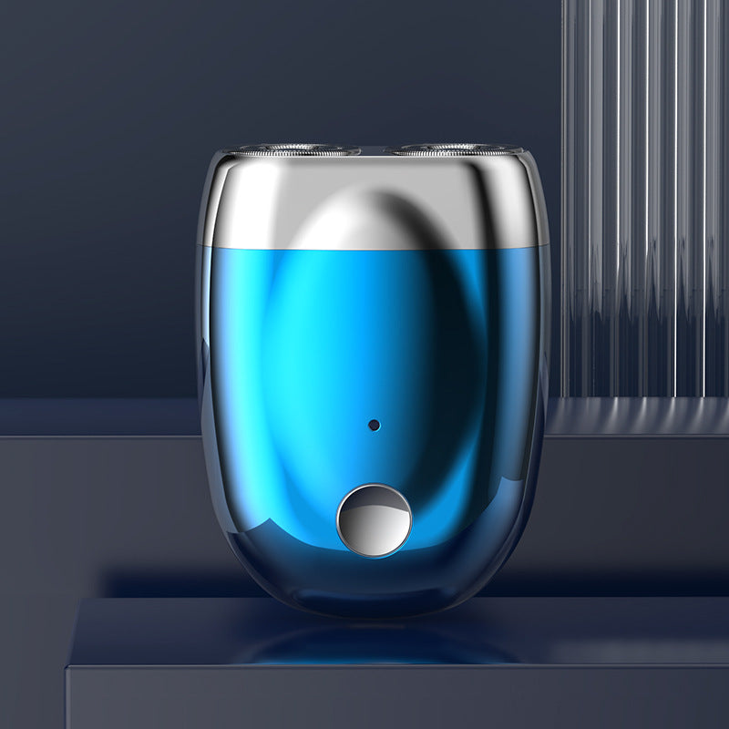 Double headed mini magnetic shaver portable men's electric shaver rechargeable electric shaver - V.I.P Digital Presence