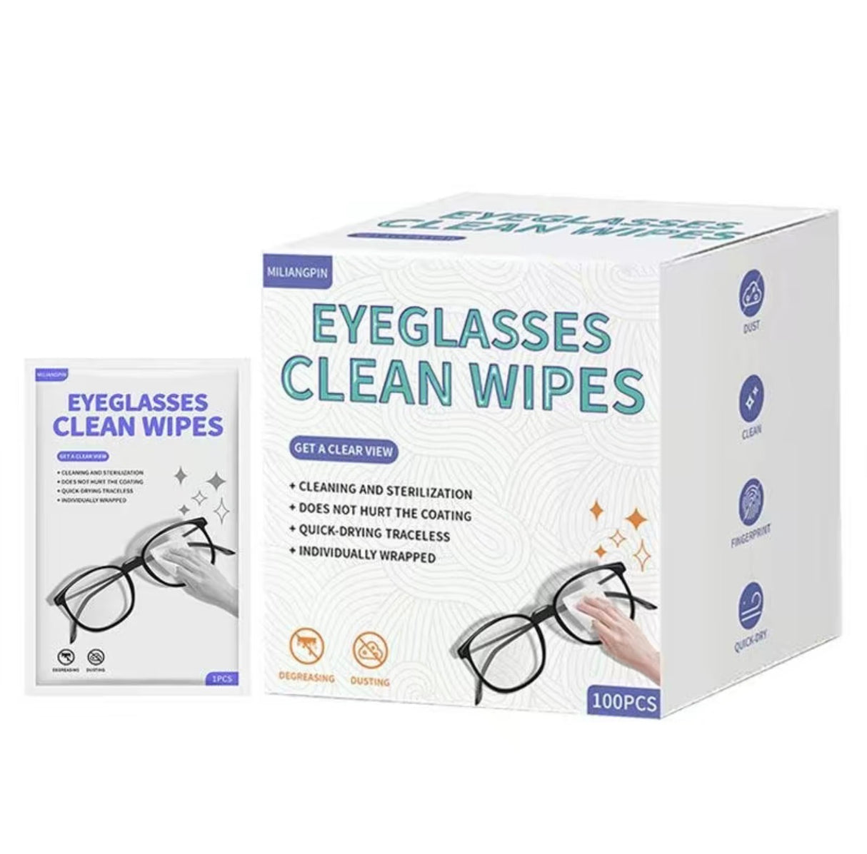 LensClean Wipes