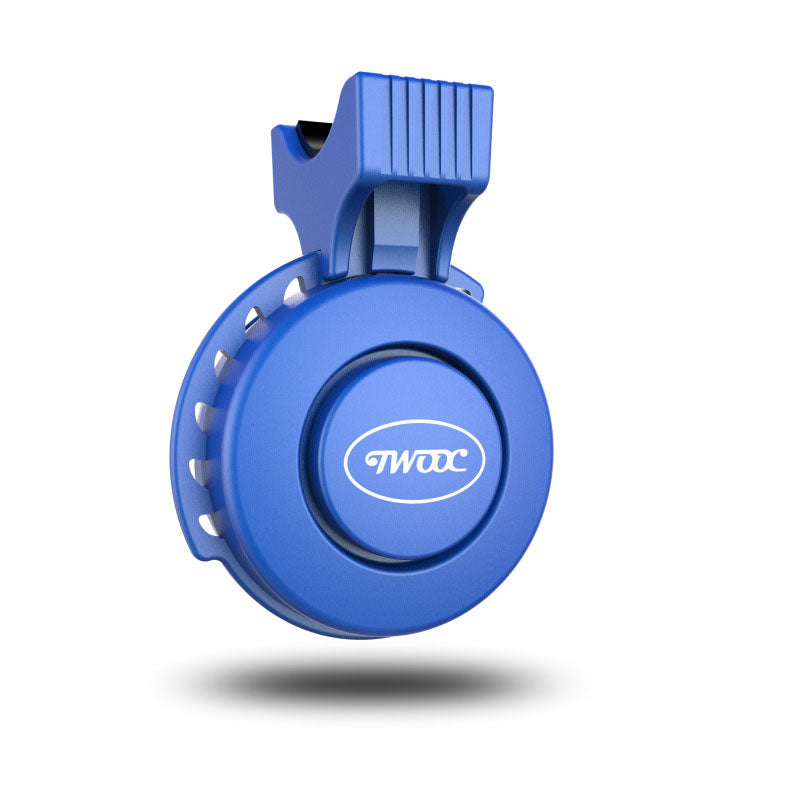 Timbre de bicicleta Twooc, bocina eléctrica para scooter, carga USB, equipo de ciclismo