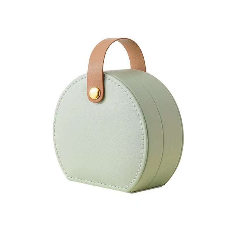 Customized pattern PU jewelry box for high-end travel rings necklaces and accessories - V.I.P Digital Presence