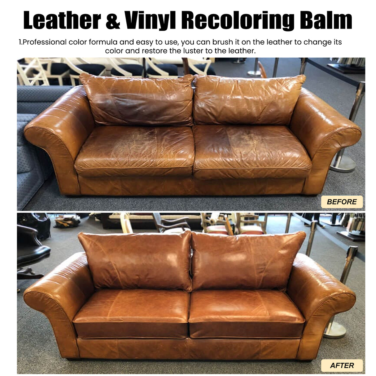 Leather Toning Cream, Leather Complementary Cream Car Seat Leather Sofa Leather Shoes Refurbished Complementary Color - V.I.P Digital Presence
