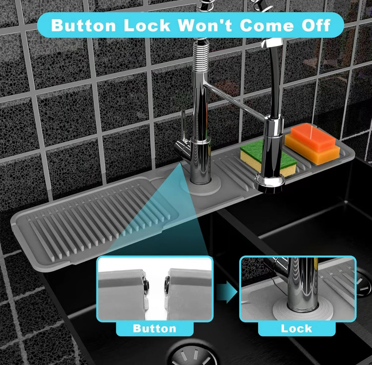 Alfombrilla protectora para grifo