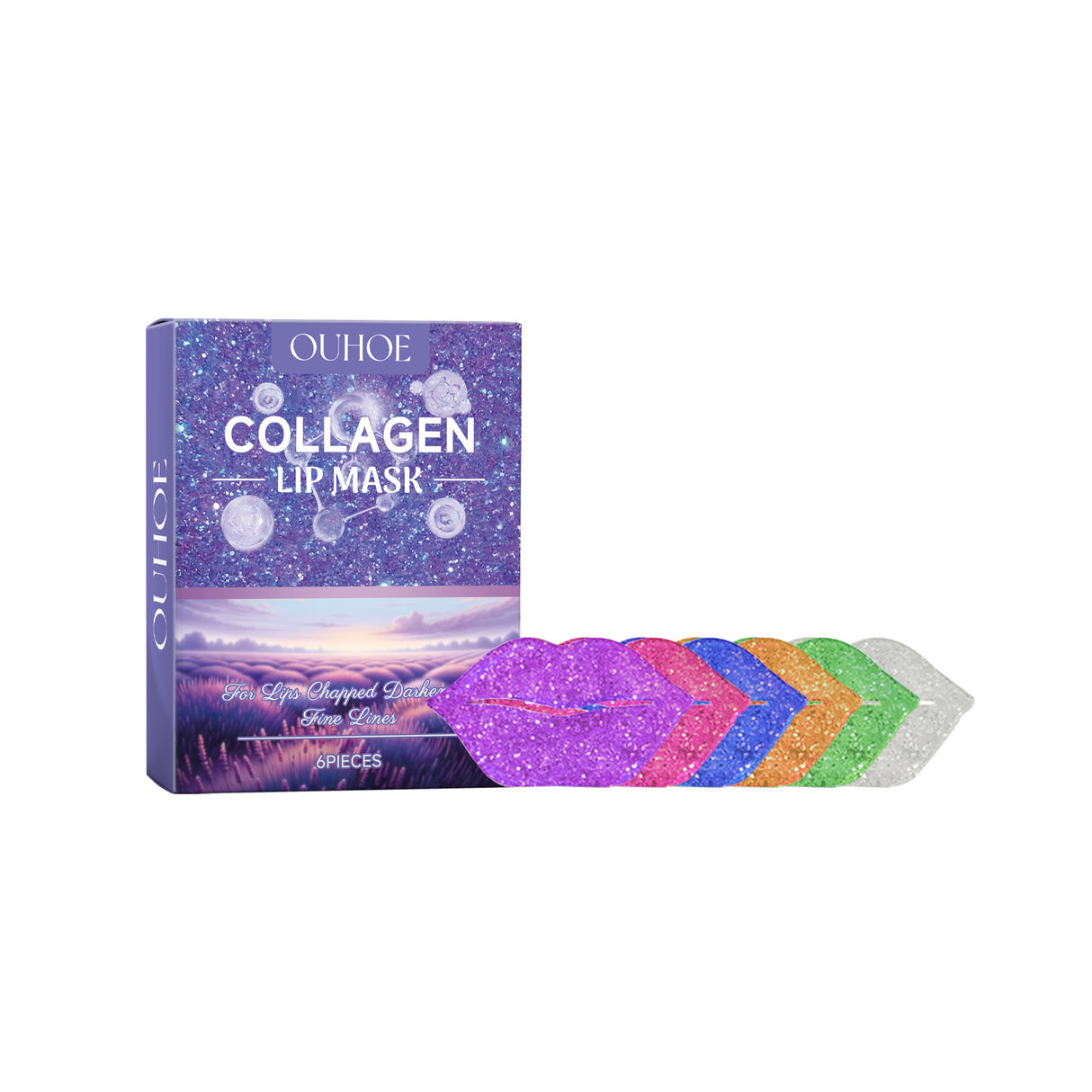 Ouhoe Collagen Lip Mask Repair Lip Lines, Remove Dead Skin, Prevent Dry And Crack, Moisturize And Care Lip Mask - V.I.P Digital Presence