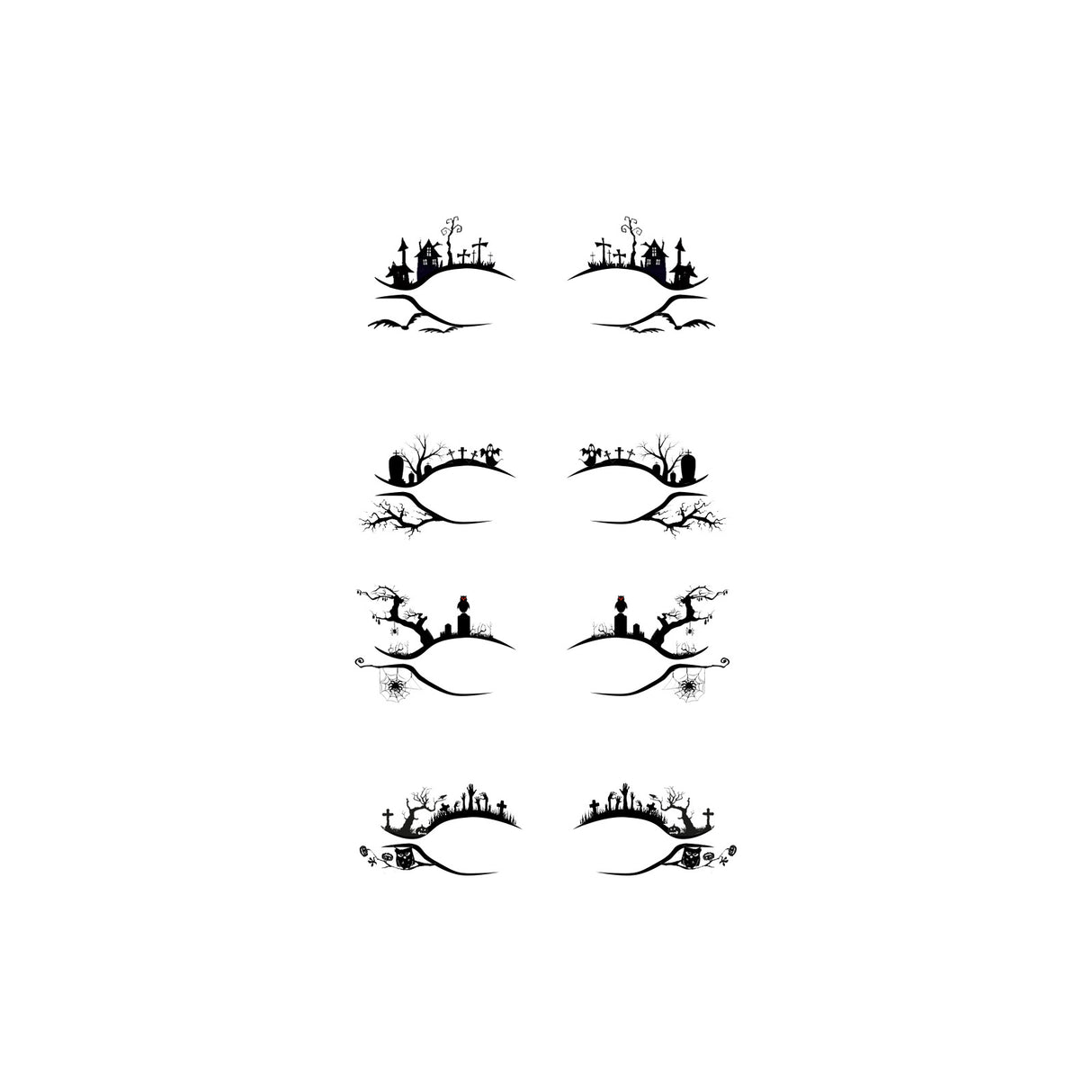 Halloween Eyeliner Stick Scary Fashion Party Makeup Kit Bat Spider Decorative Eyeliner Eyeshadow Stick - V.I.P Digital Presence