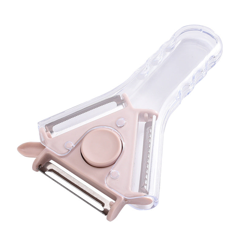 3-in-1 Practical Peeler Grater Three Blade Standard Serrated Fall Prevention Wear-resisting Kitchen Tool - V.I.P Digital Presence