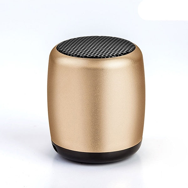 BM3 TWS Metal Super Mini Wireless Bluetooth Speaker Portable Small Pocket Size with Selfie Remote Control Microphone Lanyard - V.I.P Digital Presence