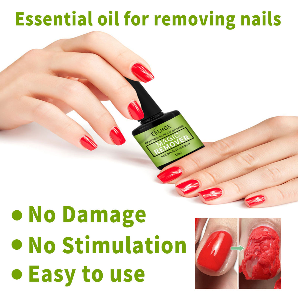 EELHOE Bursting Nail Polish Remover Nail Polish Remover Nail Polish Remover Nail Polish Manicure Shop Special Magic Nail Polish Remover - V.I.P Digital Presence