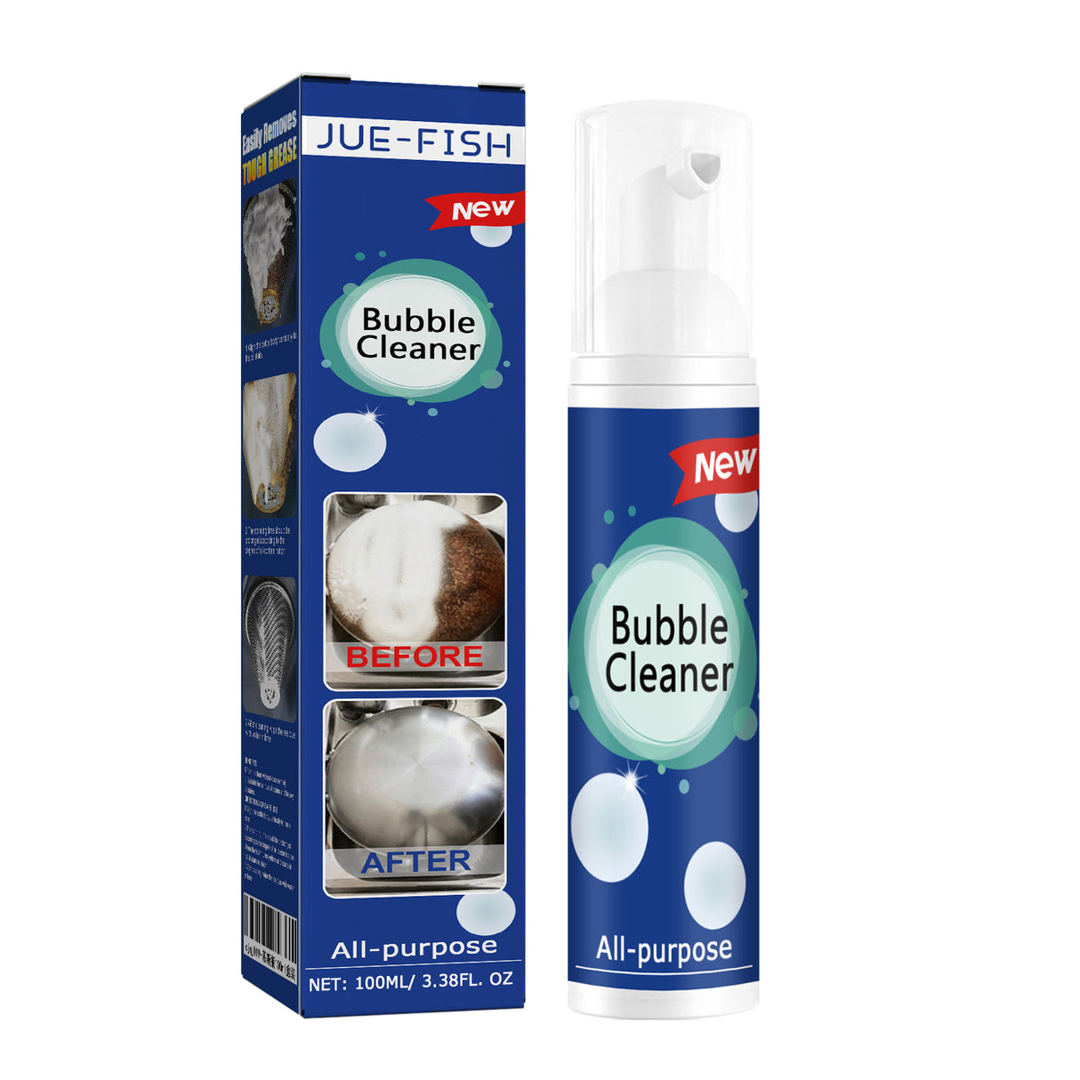 Oil Foam Cleaner Multi-Purpose Heavy Oil Foam Cleaner For Kitchen Stove Hood - V.I.P Digital Presence