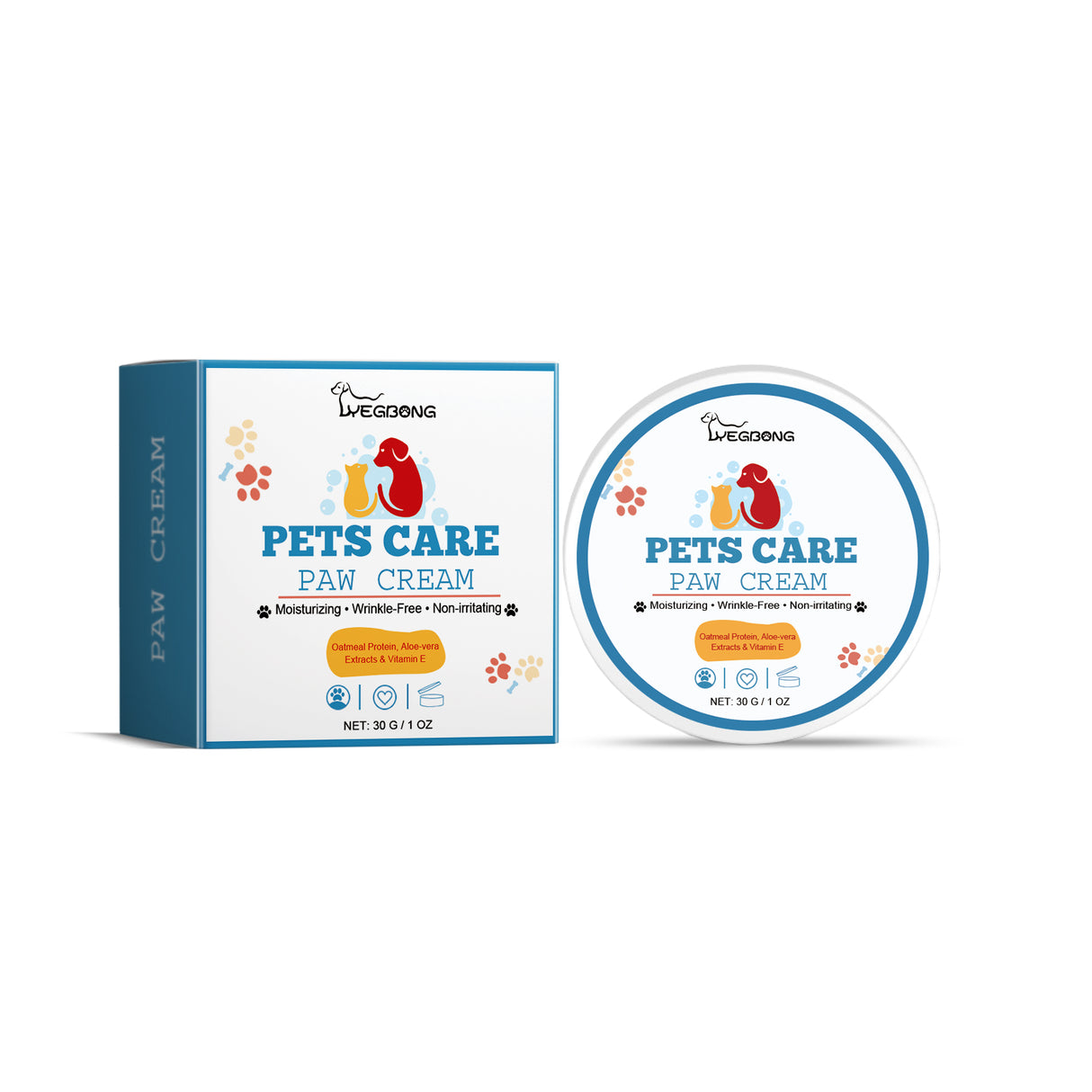 Pet Paw Care Cream For Dogs And Cats Deep Moisturizing Foot Care Cream For Soles And Pads - V.I.P Digital Presence