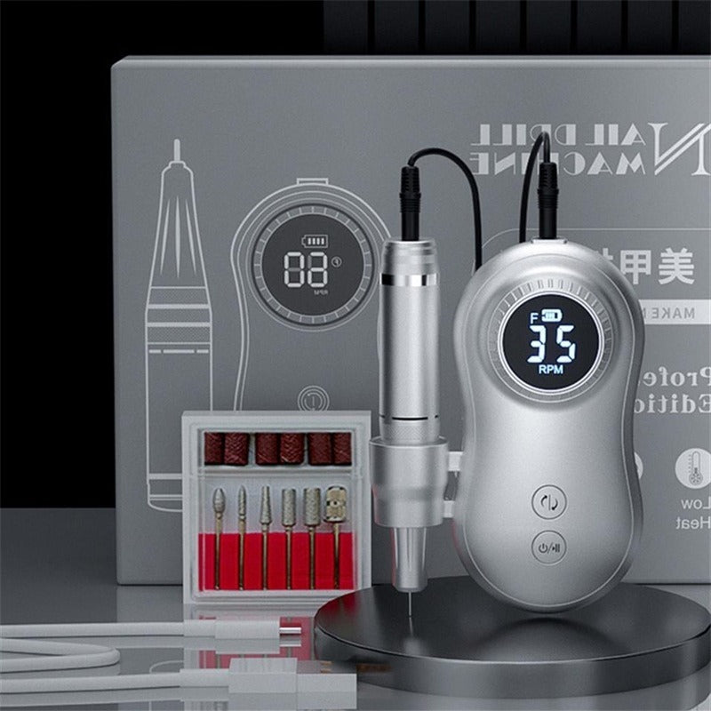 Portable Electric Nail Drill Manicure Machine Nail Pedicure Tools PM Electric Nail Drill - V.I.P Digital Presence
