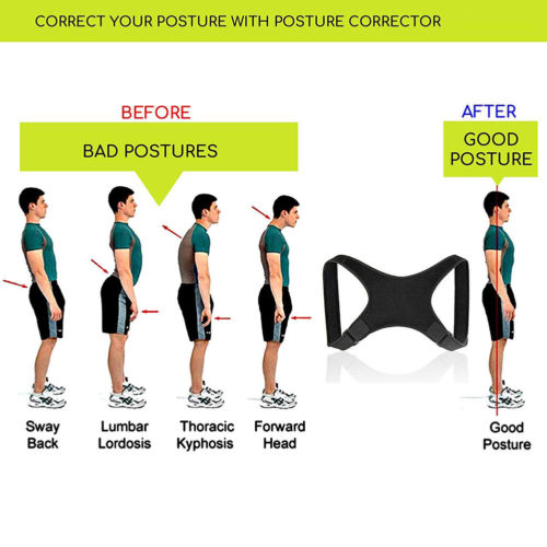New Spine Posture Corrector Protection Back Shoulder Posture Correction Band Humpback Back Pain Relief Corrector Brace - V.I.P Digital Presence