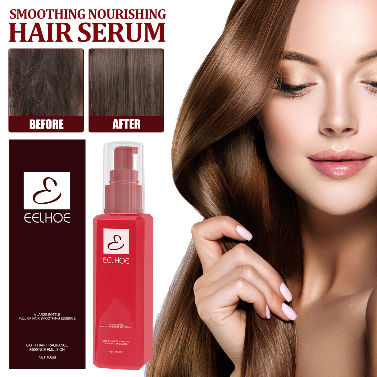 Hair Care Essence, Hair Repair Moisturize And Fluff Leave-in Hair Care Essence - V.I.P Digital Presence
