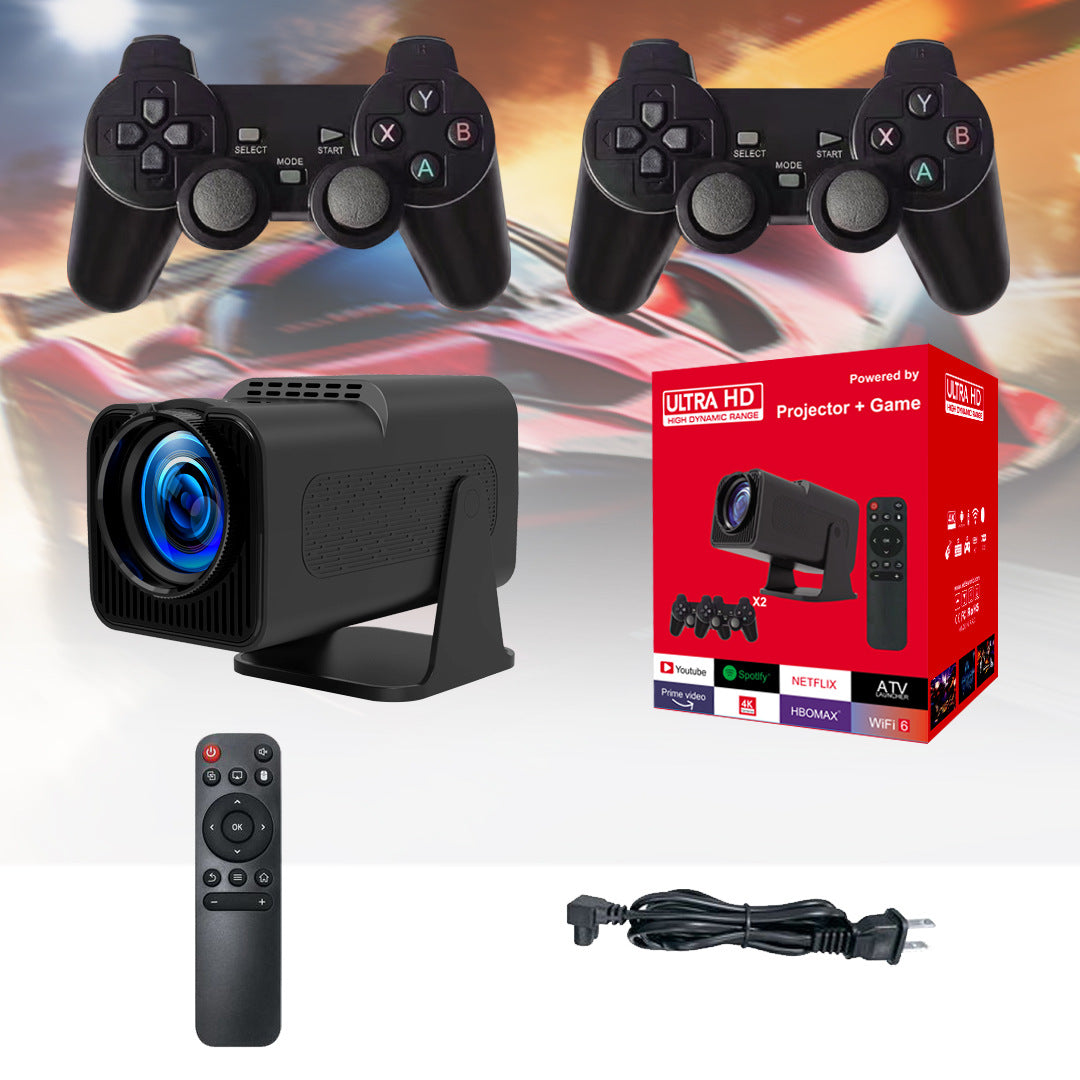 Mp3 Games 32Gb F600 Projector Draagbare Draadloze 4K Full Hd Video Lcd 1080P Home Android 180 Graden Pk Hy320 Outdoor Projector - V.I.P Digital Presence