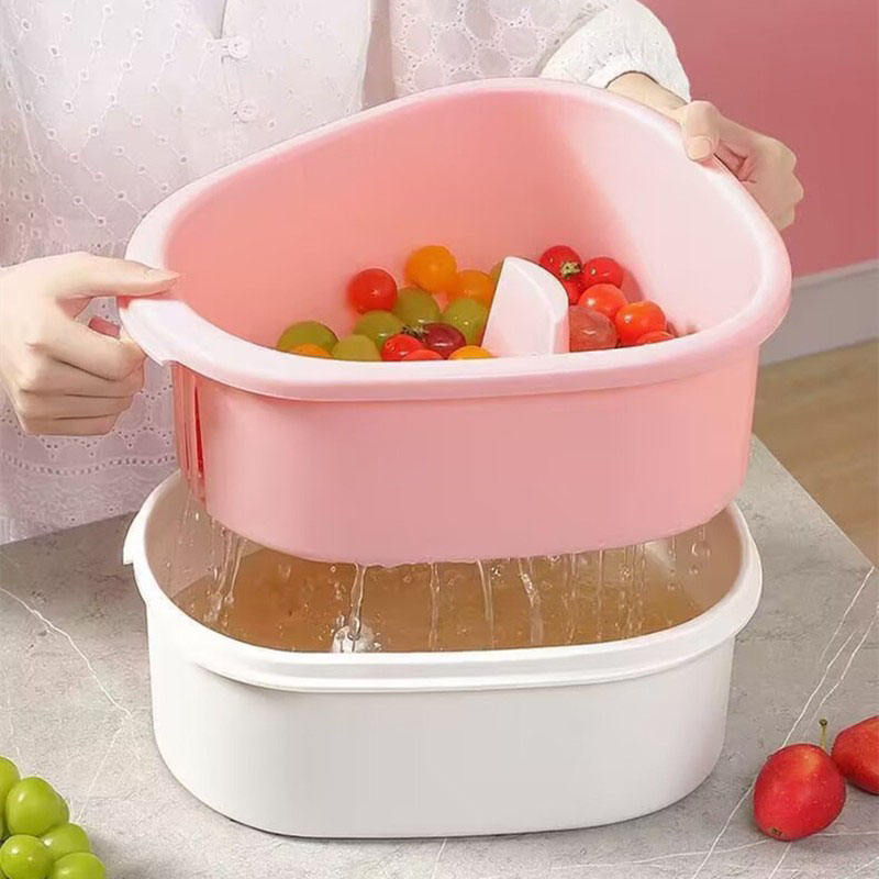 Washing fruits without hand washing fruit basin draining basket to remove pesticide residues and stains - V.I.P Digital Presence