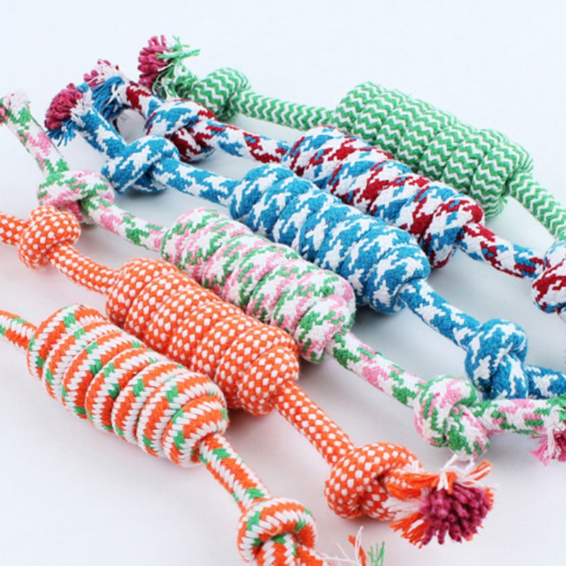 Product Description: Dog Chewing Durable Cotton Rope Toys for Small, Medium, and Large Dogs - Knot Toy for Pet Chewing Accessories - V.I.P Digital Presence
