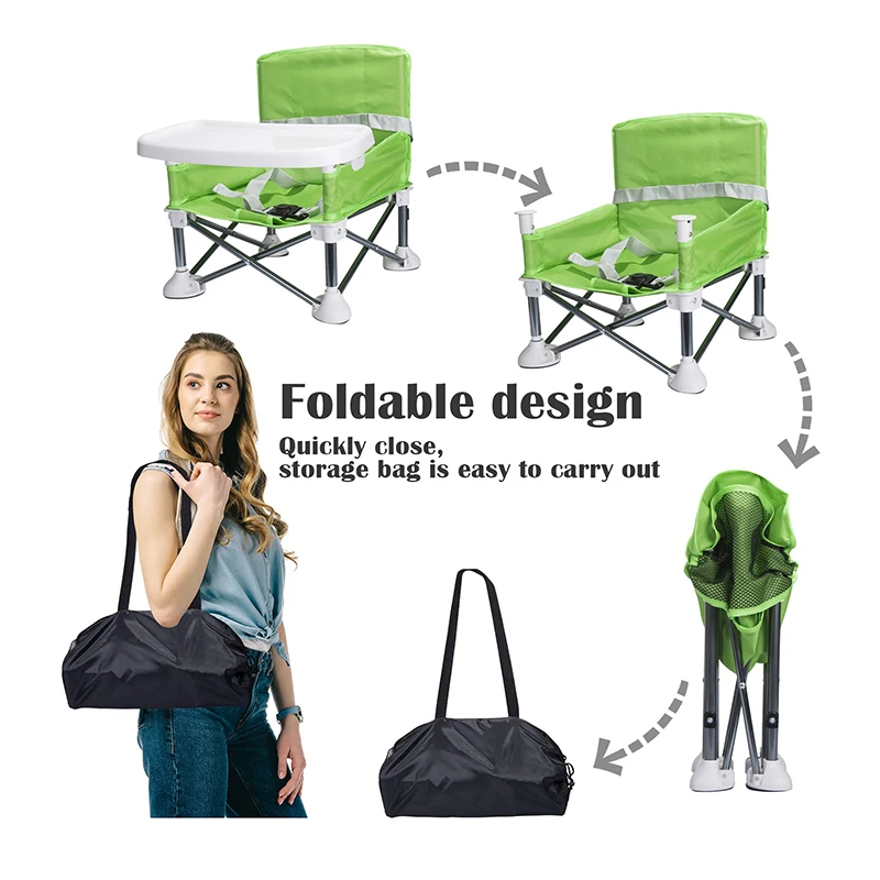 New Baby Dining Chair Multifunctional Foldable And Portable Outdoor Beach Seat Furniture Supplies - V.I.P Digital Presence