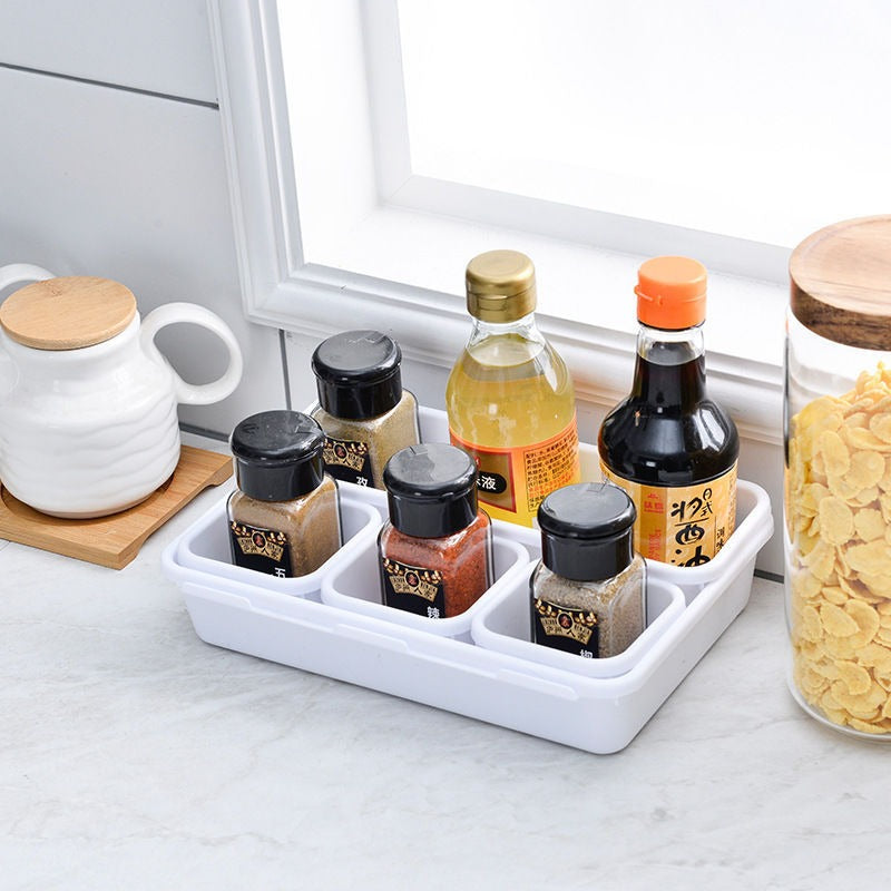 8pcs/set Adjustable Drawer Organizer Box Trays Make Up Cosmetics Sundries Divider Holder Kitchen Bathroom Closet Jewellery Box - V.I.P Digital Presence