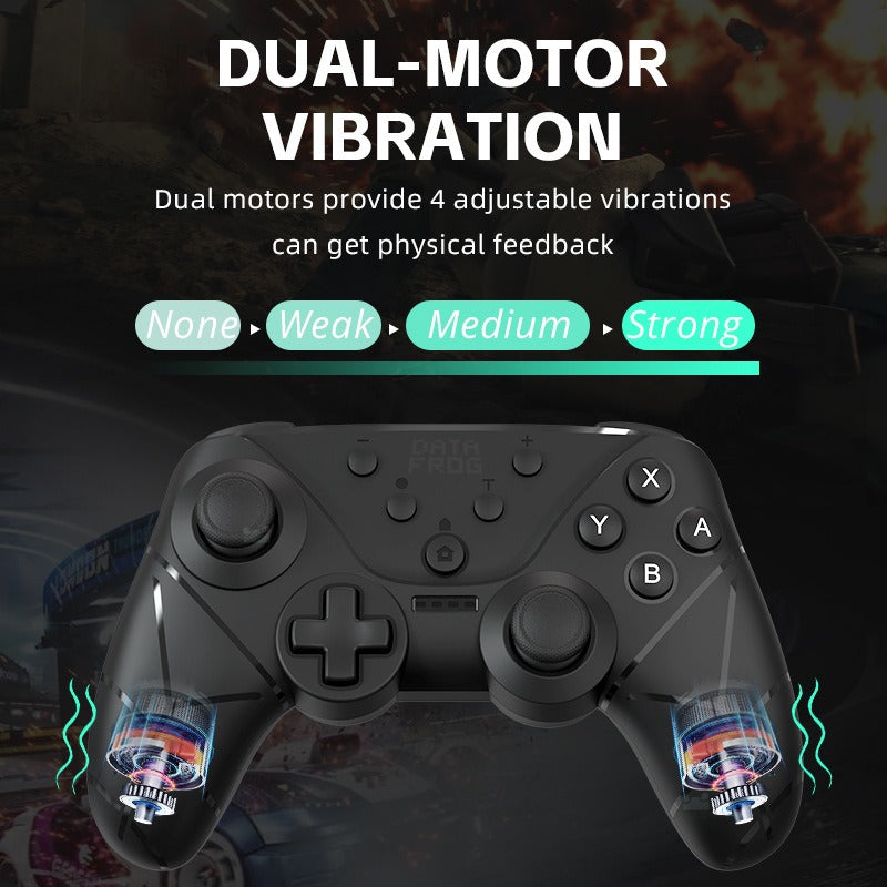 Suitable for Nintendo Switch/oled/lite/PC wireless Bluetooth controller with Turbo vibration NFC function - V.I.P Digital Presence