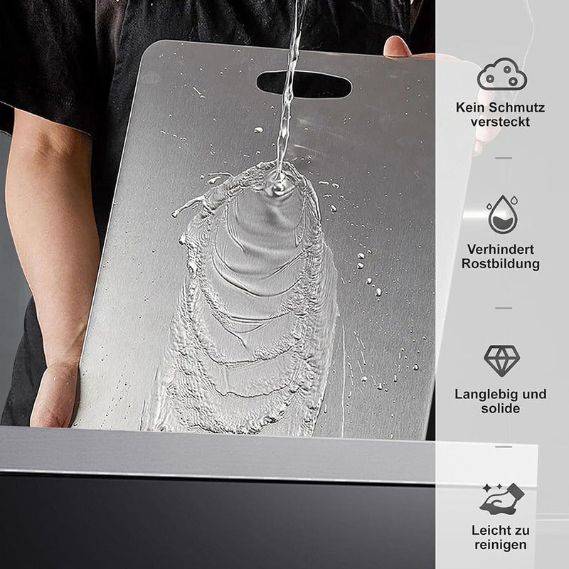 Medical - grade Pure Titanium Double - Sided Kitchen Cutting Board. Easy to clean. - V.I.P Digital Presence