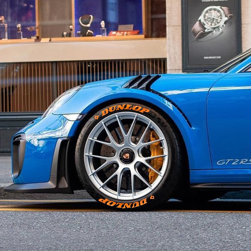 【 Font Set 】 Car Tire Stickers Tire Letter Stickers English Letter 3D Stereoscopic Stickers - V.I.P Digital Presence