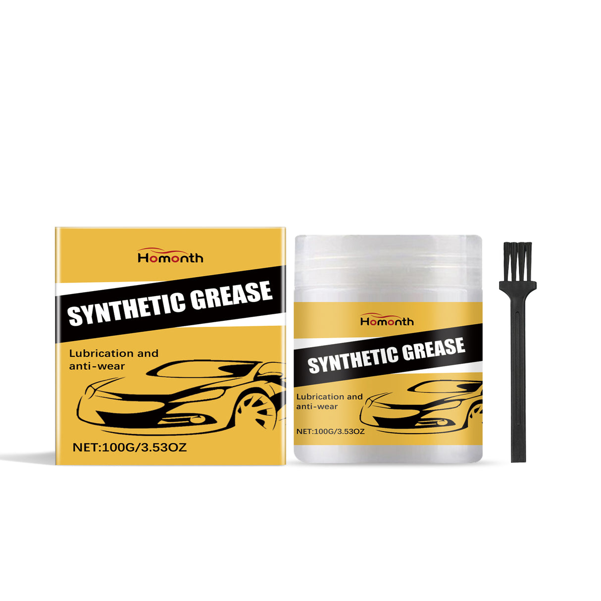 Automotive Care Grease, Automotive Parts Maintenance Multi-Function Lubrication Axle Clean Grease - V.I.P Digital Presence