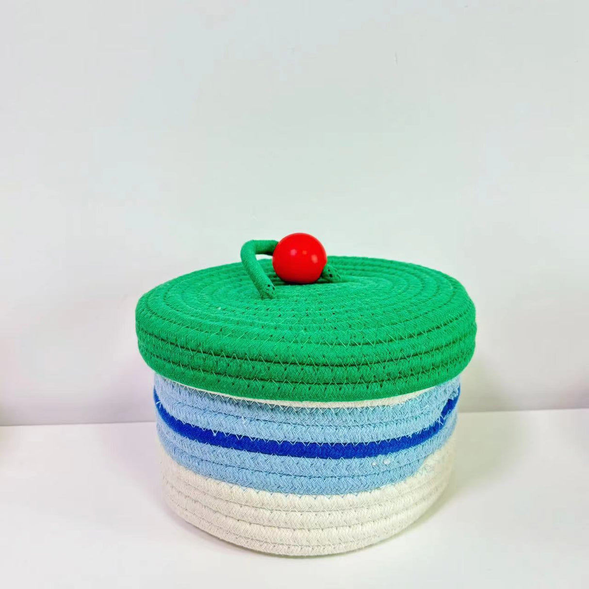 Home Cotton Weaving Storage Basket Ins Wind Vegetable Toy Storage Basket Living Room Miscellaneous Display Underwear Storage Basket - V.I.P Digital Presence