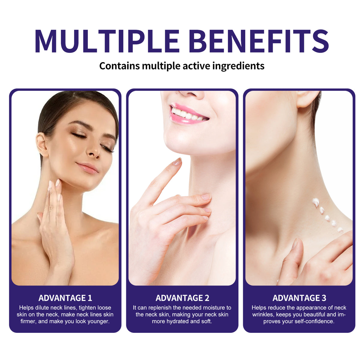 Neck Cream, Neck Skin Firming Deep Moisturizing Cream For Subtle Neck Lines - V.I.P Digital Presence