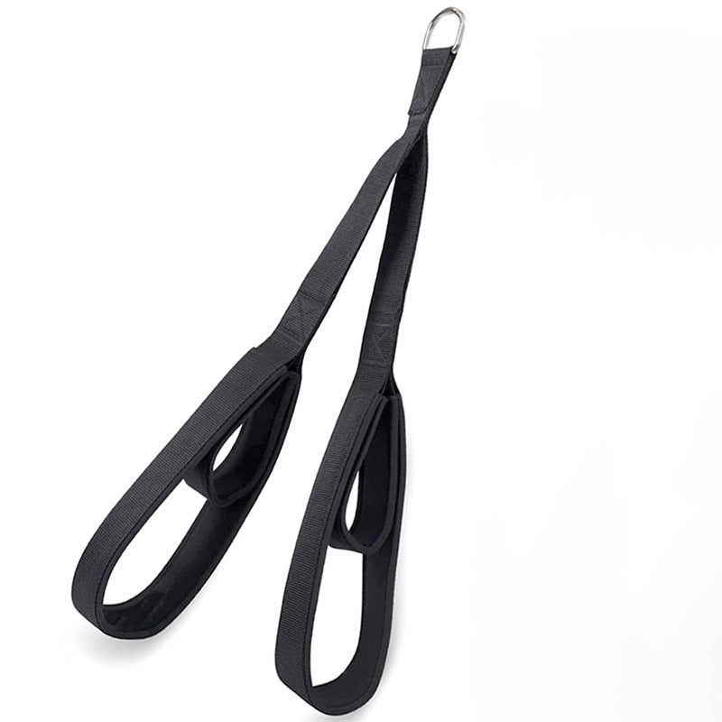 Gym Arm Two Head Three Head Equipment Muscle Rope Muscle Exercise Pulling Down Double Head Tension Accessories Pulling Rope - V.I.P Digital Presence