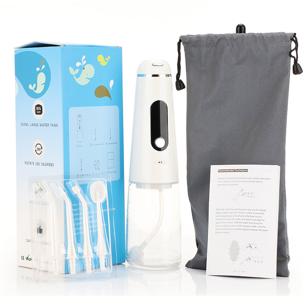 350ml Magnetic Suction Charging 4-Head Tooth Washing Machine Household Water Spray Tooth Portable Cleaning Tooth Cleaning Machine - V.I.P Digital Presence