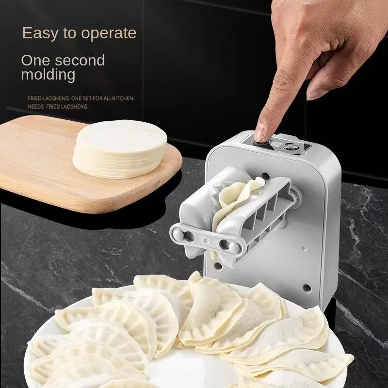 Fully Automatic Electric Dumpling Maker Artifact DIY Machine Mould Pressing Dumpling Skin Mould USB Rechargeable Kitchen Gadget - V.I.P Digital Presence