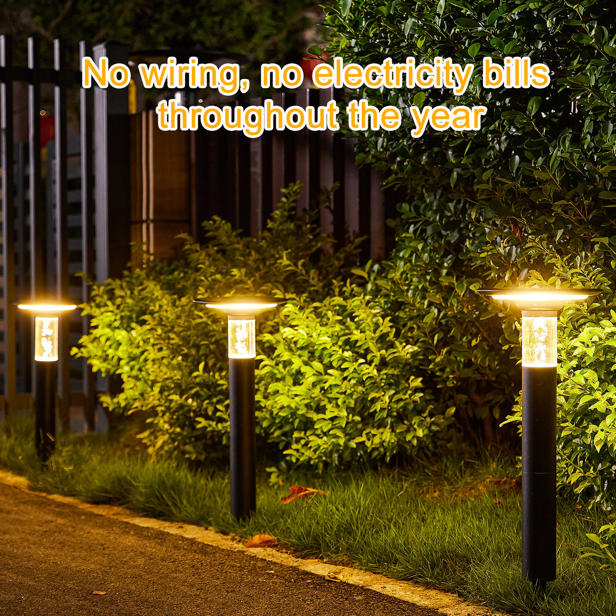 Solar Lawn Light With Dimmable LED - V.I.P Digital Presence