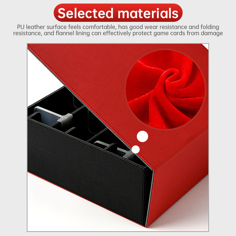 2025 New 4 - Row Card Holder. Large - capacity, Patchwork. Holds 3000+ Naked Cards. PU Leather - V.I.P Digital Presence