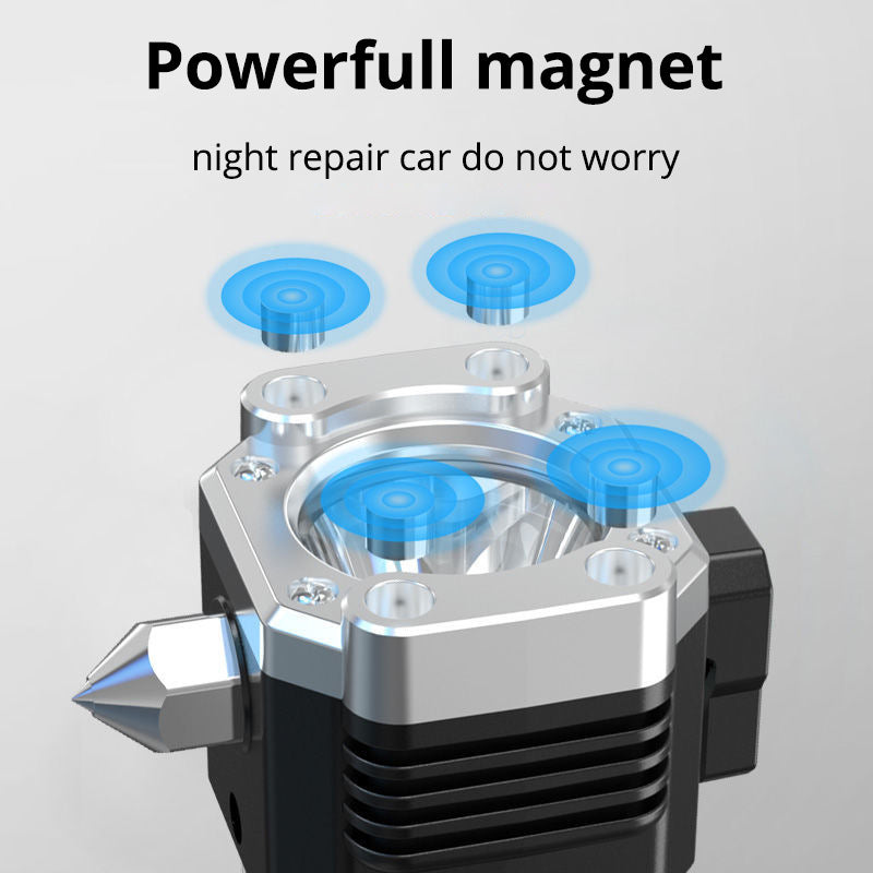 Multifunctional Safety Hammer Outdoor Auto Repair Work Light Charging Treasure Emergency Broken Window Escape Car Glare Flashlight - V.I.P Digital Presence