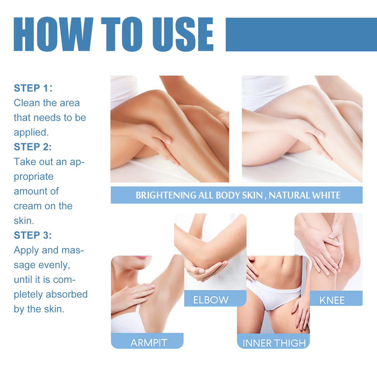 Beauty Cream, Neck And Back Legs And Elbows Refreshing And Smooth Remove Stains Moisturize Skin Underarm Whitening Cream - V.I.P Digital Presence